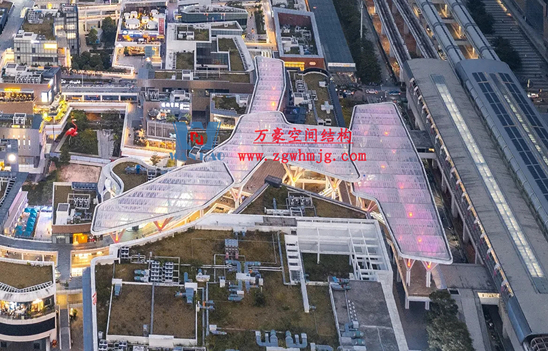 膜结构步行街 膜结构步行街
