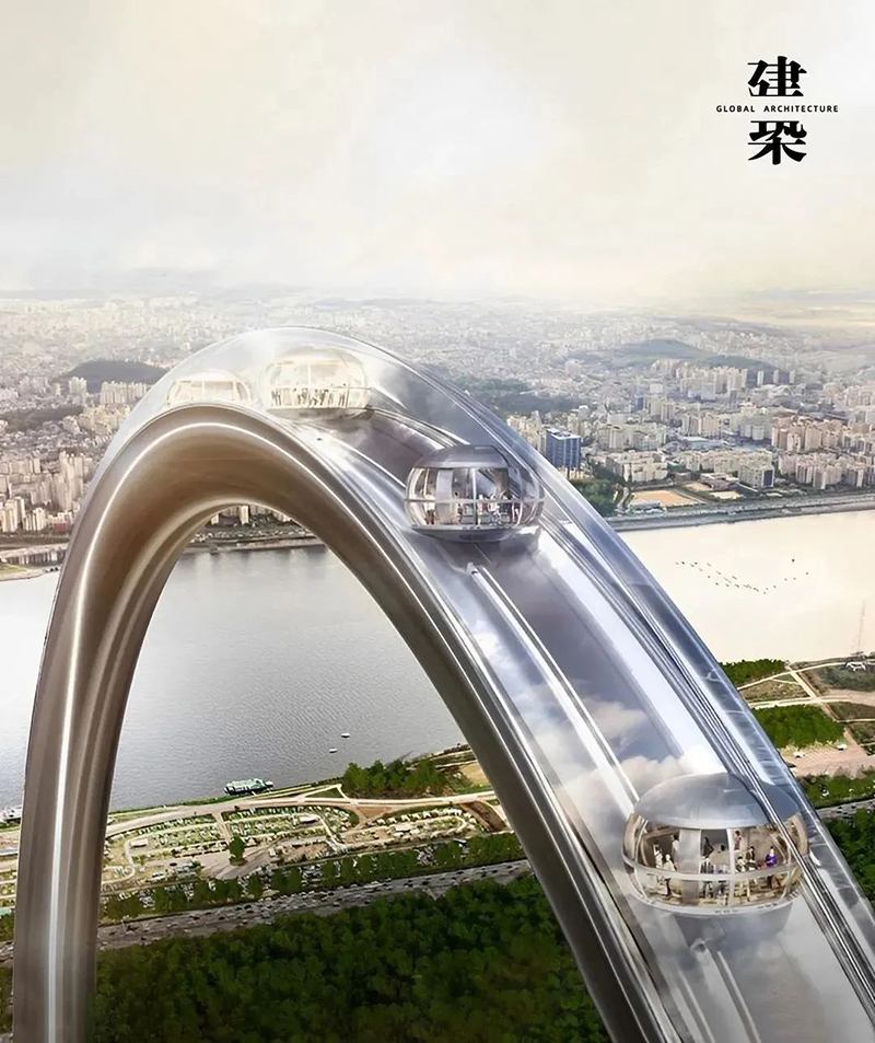 首尔将建全球最大【无轴式摩天轮】