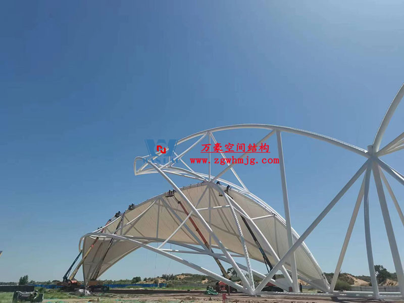 膜结构大门出入口的优势特点 膜结构大门出入口的优势特点