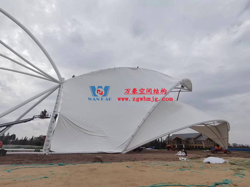 膜结构大门出入口的优势特点 膜结构大门出入口的优势特点