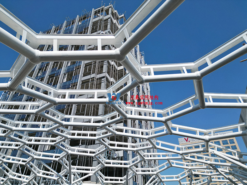 建筑艺术中钢结构的力学美感表达