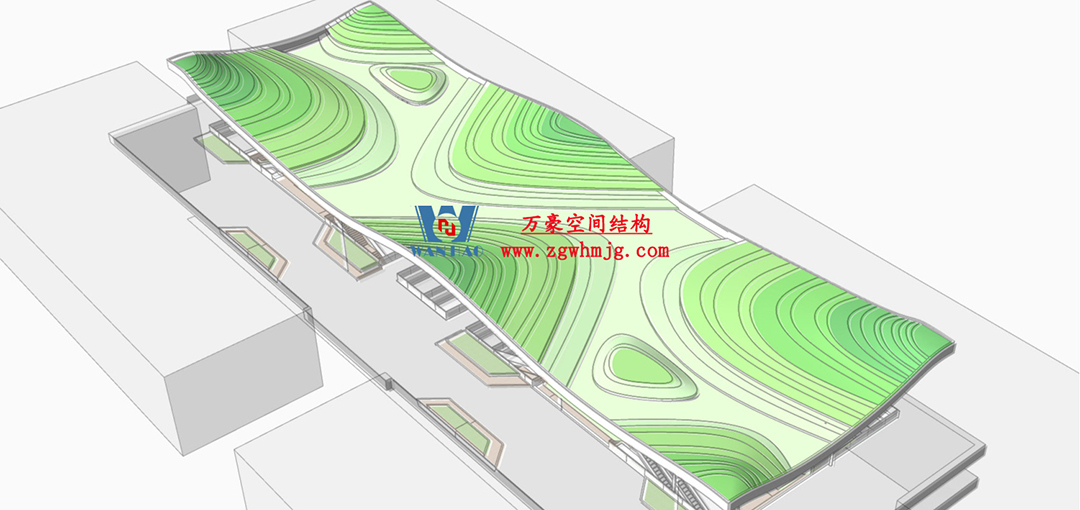 案例欣赏/复杂钢膜结构建筑/杭州博多森谷ETFE气枕连廊天幕项目 案例欣赏/复杂钢膜结构建筑/杭州博多森谷ETFE气枕连廊天幕项目