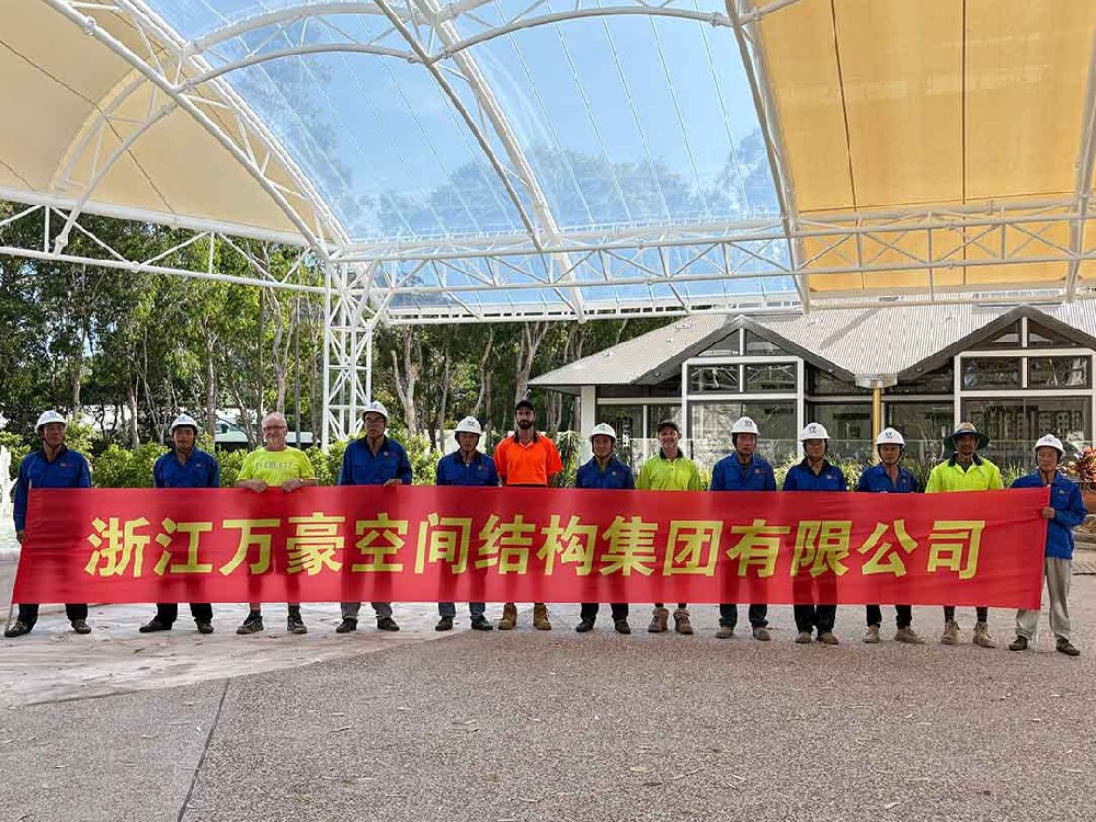 澳大利亚喷泉广场双膜天幕惊艳落地，ETFE+PTFE演绎建筑黑科技