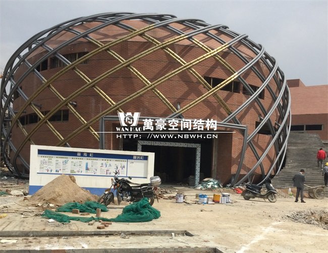 三明市文化广场钢结构