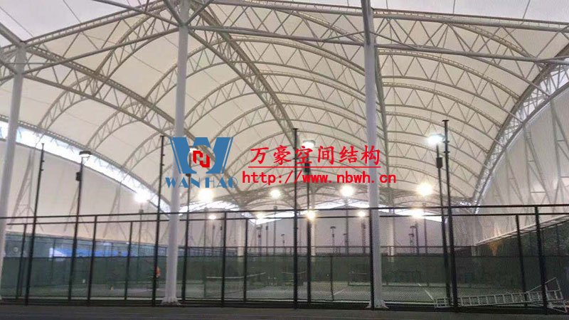 宁波（鄞州）网球中心遮阳棚膜结构工程二期项目