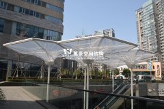 宁波商业广场ETFE膜结构项目