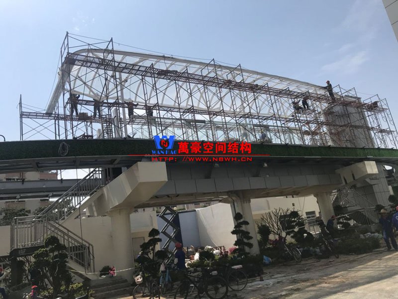 张拉膜安装