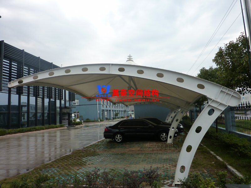 膜结构车棚隔热性能